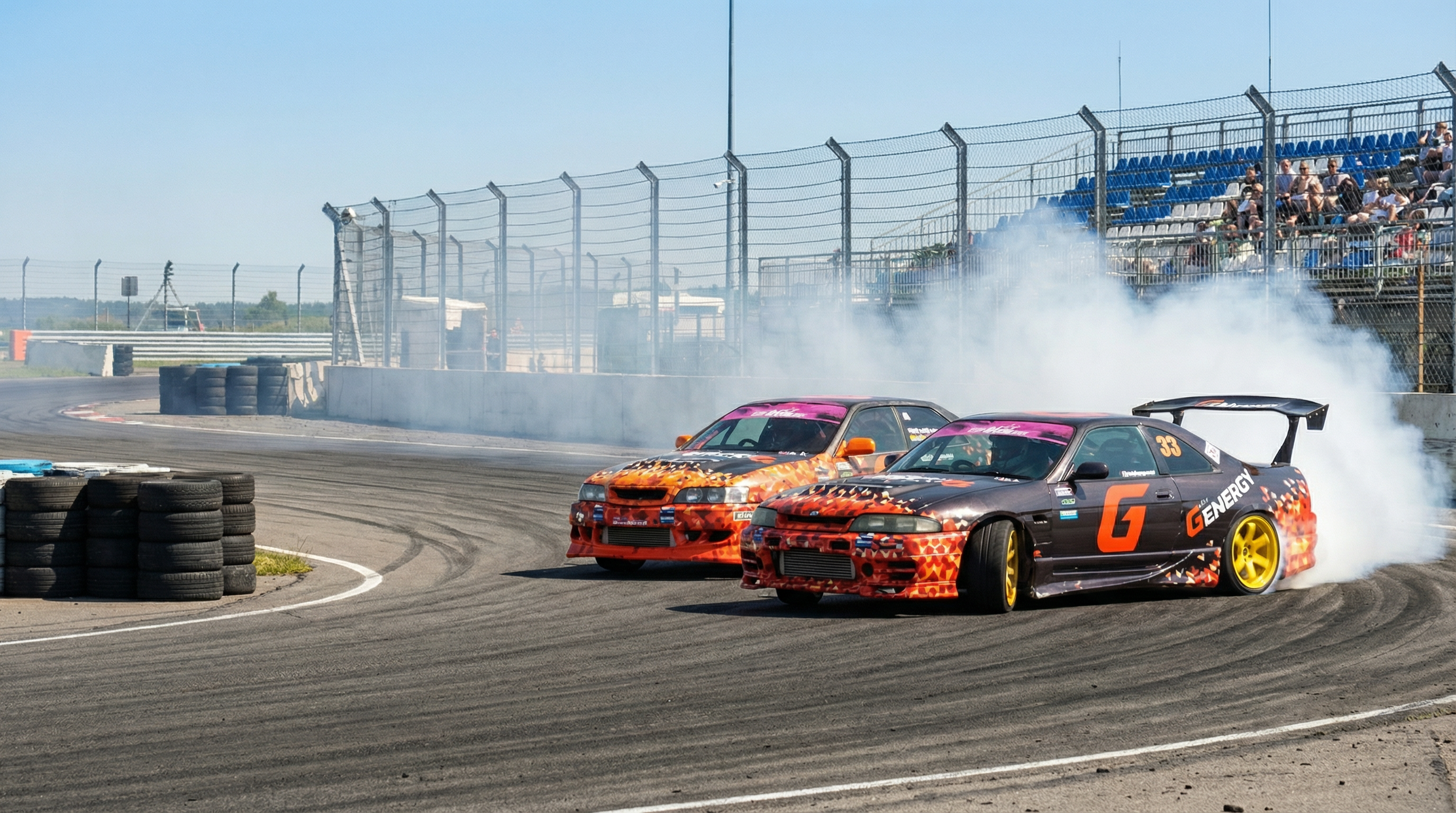 G-Energy Drift Team заняла призовые места на 4-м и 5-м этапах Чемпионата Российской дрифт серии