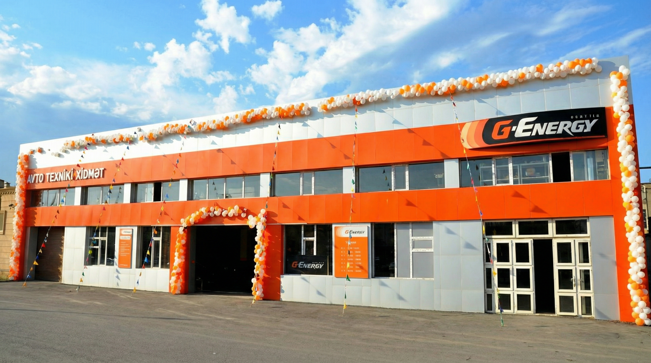 Первая станция международного проекта G-Energy Service открыта в Азербайджане