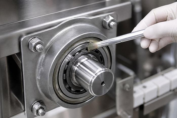 Подшипник конвейера с тонким слоем смазки Н1, преимущества которой очевидны.
